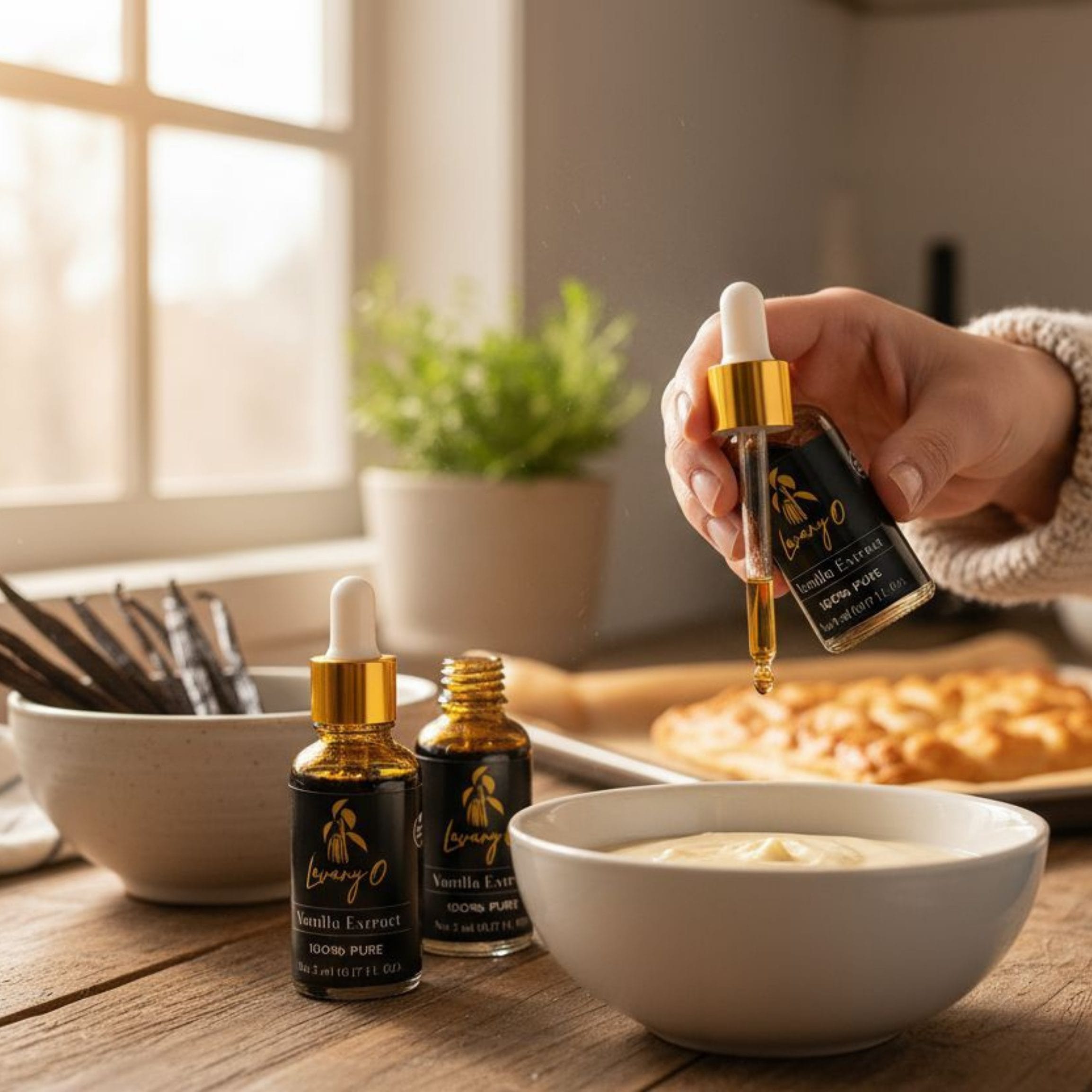 Lazaro - Extrait vanille en cuisine