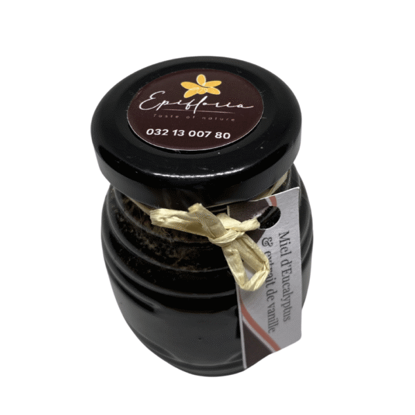 Miel eucalyptus extrait de vanille 100 g