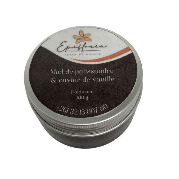 Miel palissandre caviar de vanille 100 g